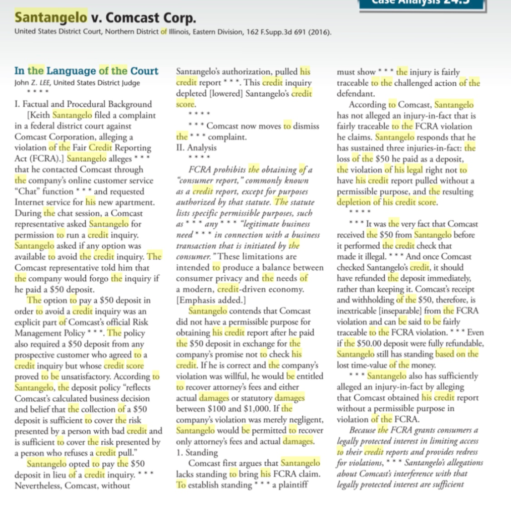 a. Social: Why might Comcast have immediately changed its official Risk Management