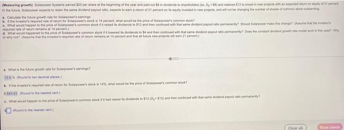 hello, need your help with part C,D thank you in advance. (Measuring