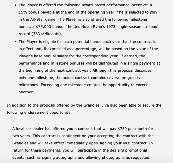 playing in the big leagues. Last season, he was a starting pitcher