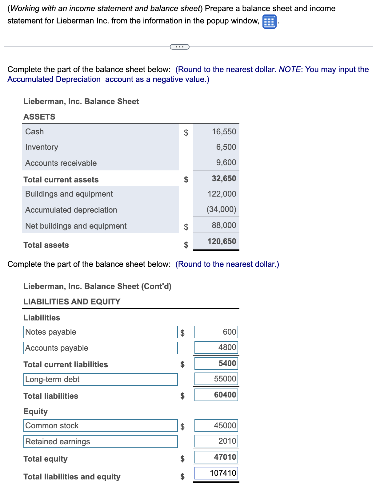 table (Click on the following icon in order to copy its contents