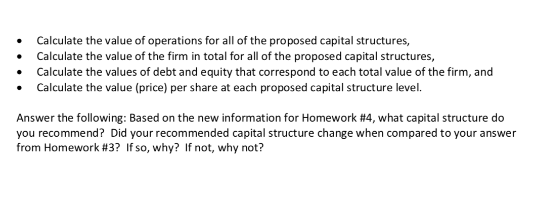 your work. Use formulas for all calculations. Provide notation for all outside
