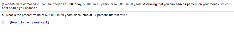 Please show work on how you got to the answer. Thank you!