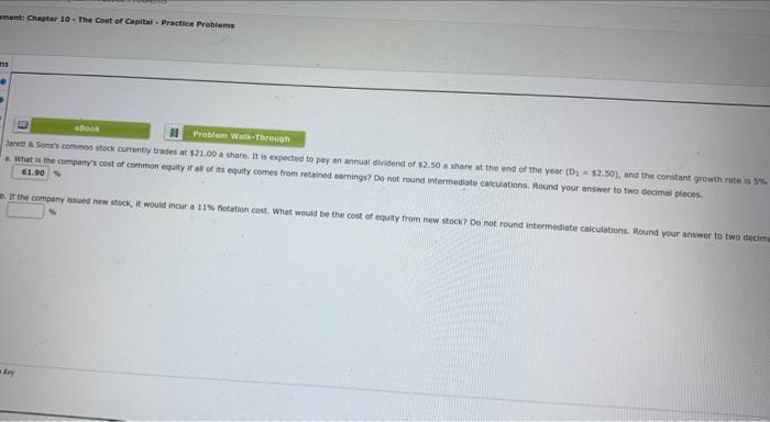please be clear on answers ament: Chapter 10 - The Cost of