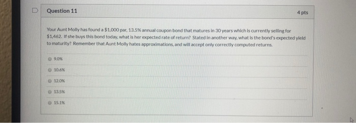 EBIT (Earnings before Interest and Taxes) for a firm with $2,500,000 total