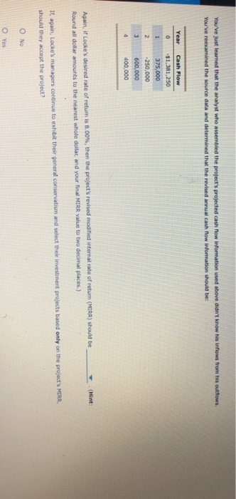 value (NPV) and inter make capital budgeting decisions Consider the case of