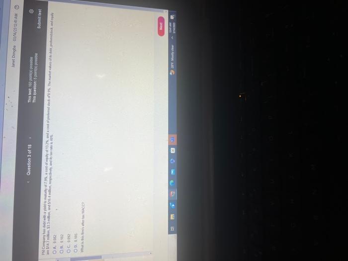  . a.0ick. B. 0,102 C. 0.592 D. 0.48 What in Hir