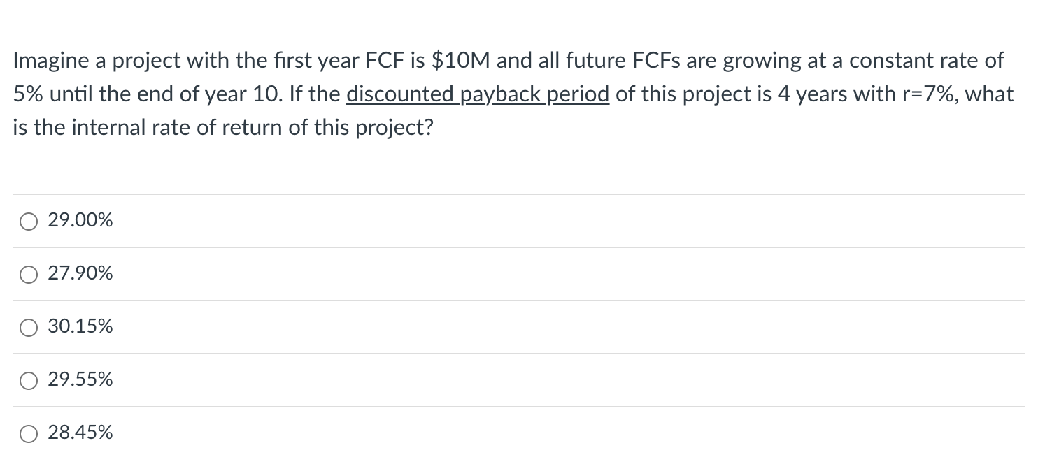 Make sure your answer is completely correct. Imagine a project with the