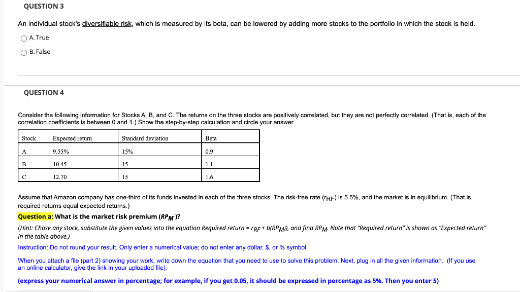I need help ASAP and also explain your work. Thanks. QUESTION 3