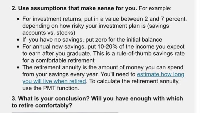 year until retirement, and the income you can generate in retirement from