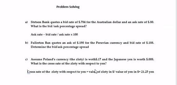  i need an 3 answer and how it done Problem Solving