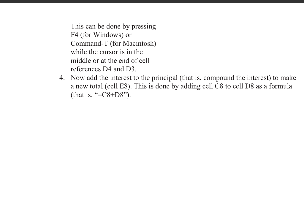 (given by your instructor) and copy the Line #, Principal, and APR.