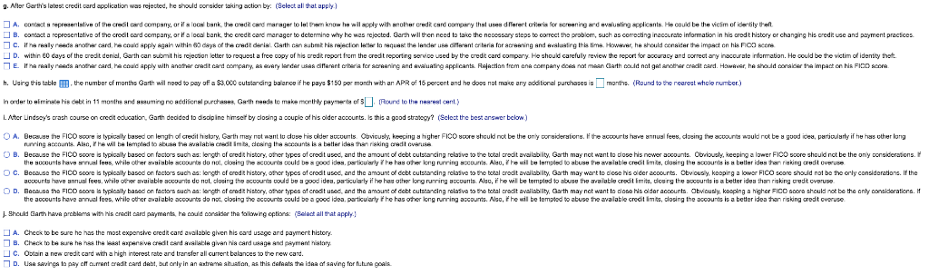 the row that corresponds to the percentage of your initial balance that