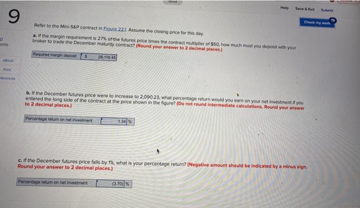  part a& b please Help Submit 9 Check my Refer to