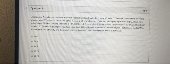 recently reported net income of $6 million. Its operating income (EBIT) was