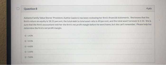 $13 million, and the company pays a 40 percent tax rate. What