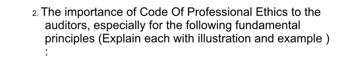 page long. Thank you QUESTIONS: As a Audit Manager, your firm has