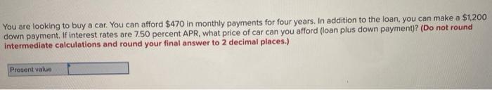 $1,500, $1,700, $1.700, and $2,000, respectively. (Do not round intermediate calculations and