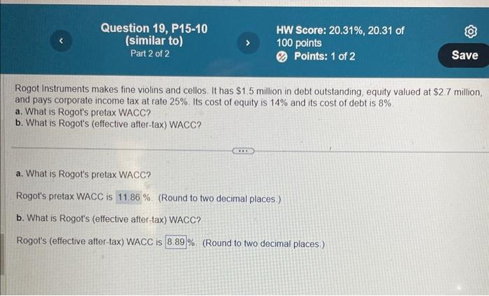  Rogot Instruments makes fine violins and cellos. It has $1.5 million