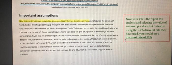 sensitive the value of a company is to the discount rate investors