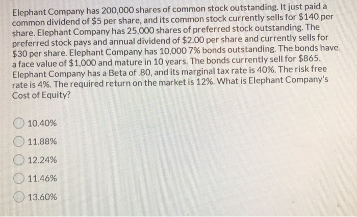 pretax cost of debt of 9% and a marginal tax rate of
