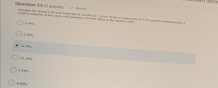 I need help with this question in 10 min please Question 13