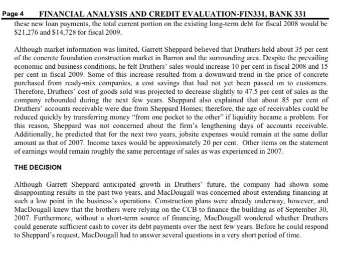 Analyze the risk associated with the loan using the Five Cs of