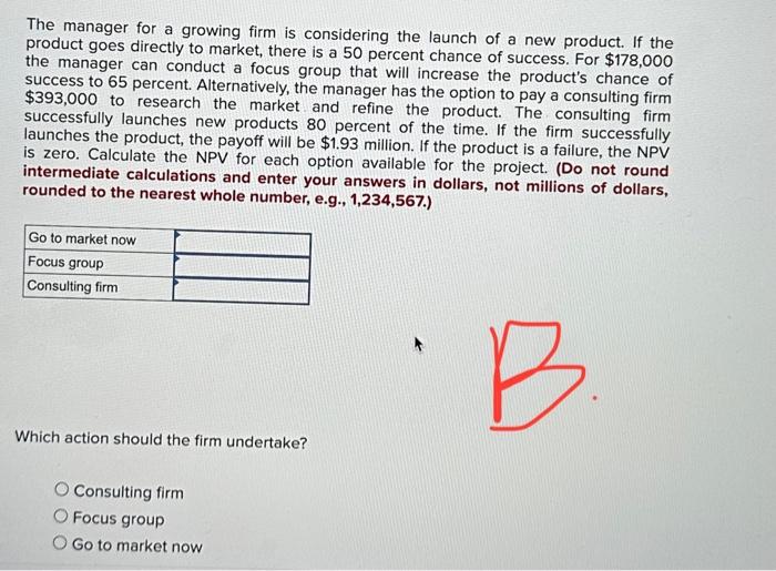 has developed a new mesh network. If successful, the present value of