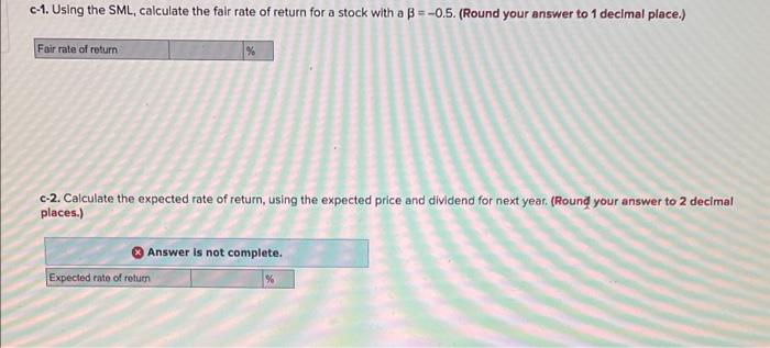 (percelved to be risk-free) is about 4%. Suppose also that the expected