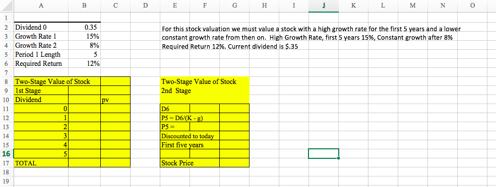  I A C E G H K M N Dividend 0