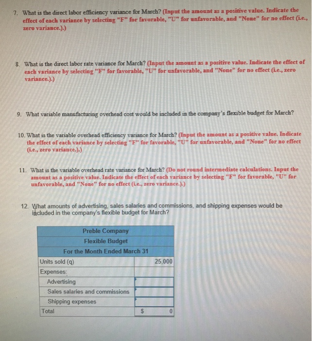 manufactures one product. Its varlable manufacturing overhead is applied to production based