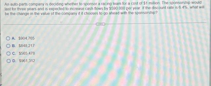 2 Year 3 Year 4 Cash Flow Cash Flow Cash Flow Cash