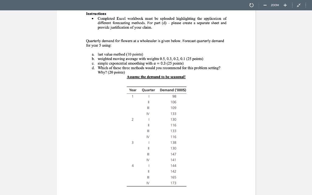 Please Answer ASAP! Instructions - Completed Excel workbook must be uploaded highlighting