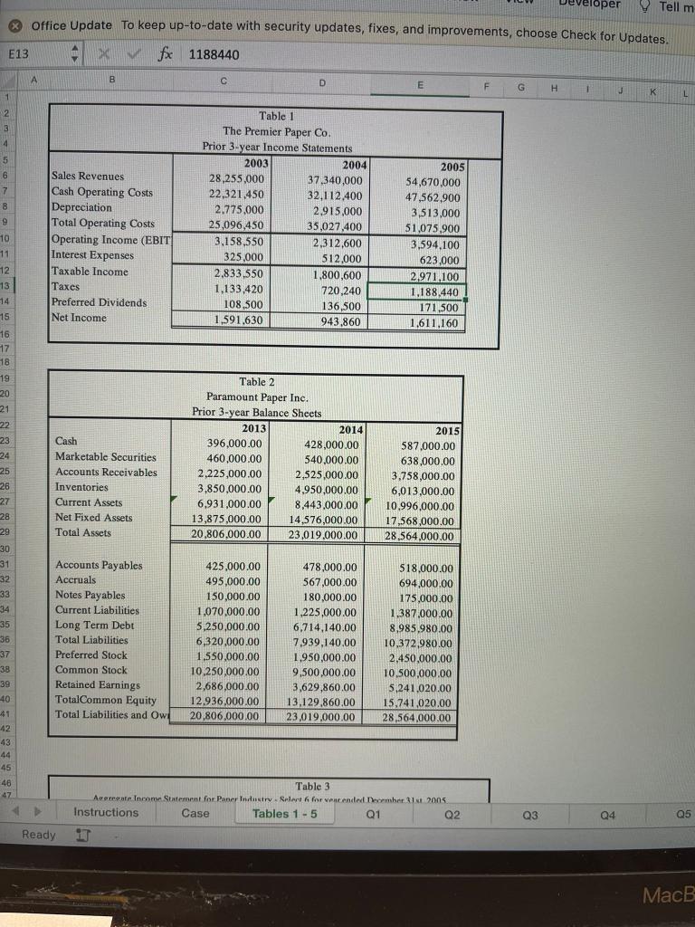  PLEASE ANSWER QUESTION NUMBER 5 & 6 per y Tell m
