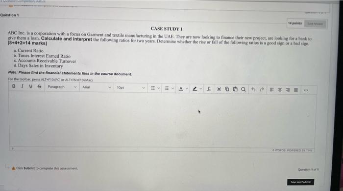 looking to finance their new project, are looking for a bank to