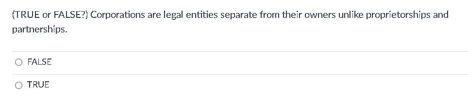 flows, their timing, and their riskiness. FALSE O TRUE (TRUE or FALSE?)