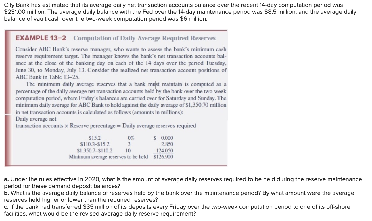 Solve for Required Part C please. Parts A and B are correct