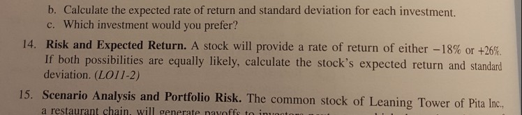 please answer thoroughly and provide formulas. Thank you so much for your