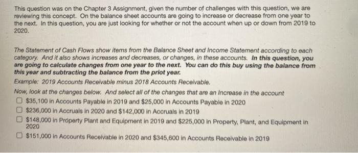  This question was on the Chapter 3 Assignment, given the number