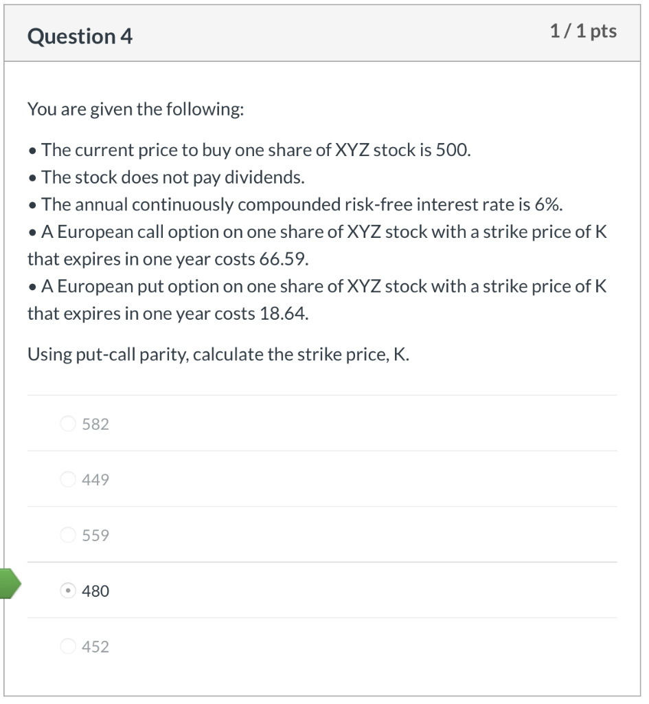 6.0%. A $35.00 strike European call, maturing in 6 months, sells for
