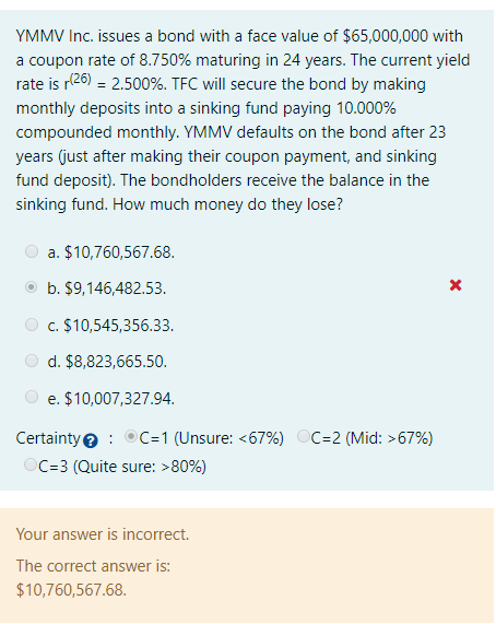 please show the answer in excel thx YMMV Inc. issues a