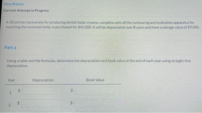  View Policies Current Attempt in Progress A 3D printer exclusively for