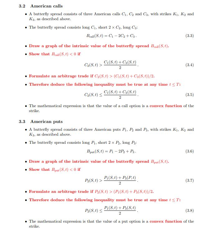 three options on the same stock. . All three options have the