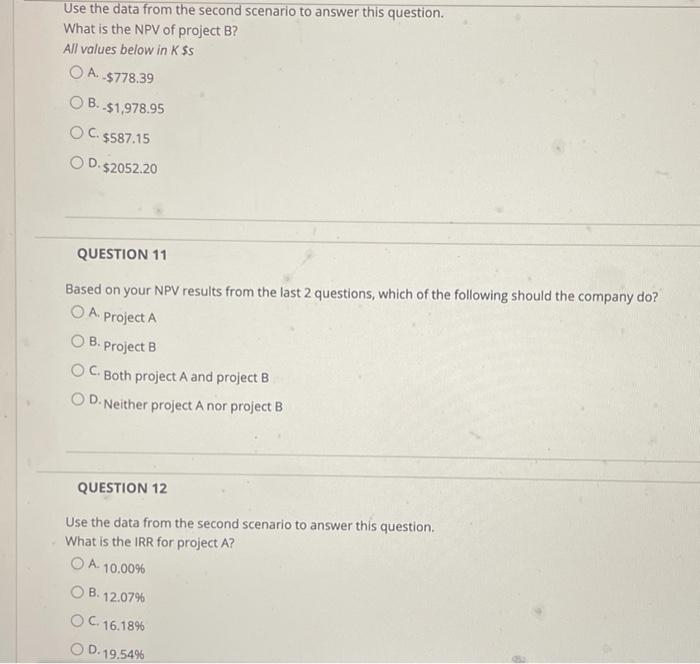 $ 165.00 4 Part 2: Use the following information to answer questions