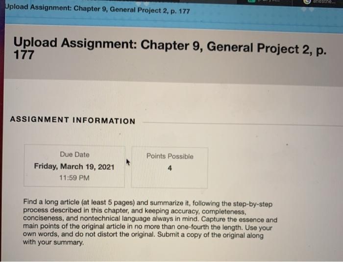  yeah and using informative abstract and explaine ang athe Upload Assignment: