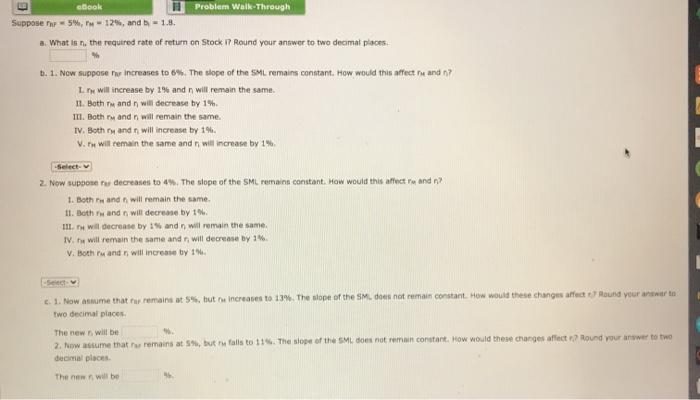  book Problem Walk Through Suppose -5, -12%, and b = 1.8.