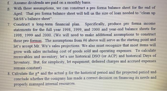 certain 'trade obligations on which speedy payment was essential. These projections, in