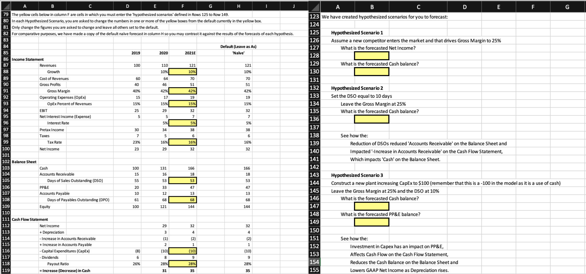 A B C D E F G B D E F