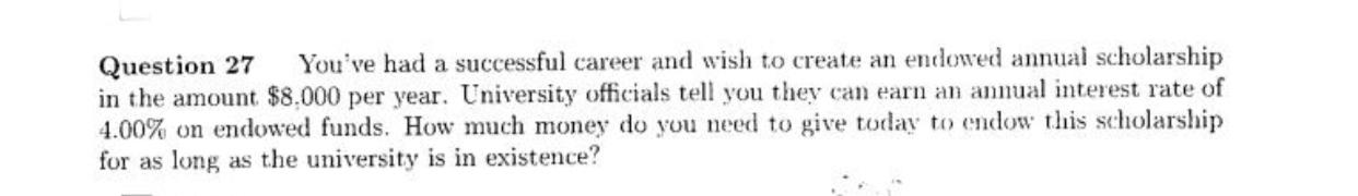 PLEASE SHOW ALL WORK AND FORMULAS, DON'T USE EXCEL. IF YOU USE