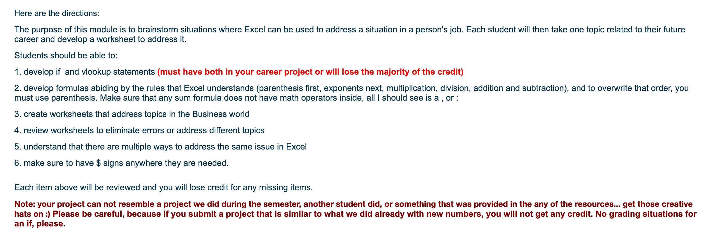 I need an excel file that include both a Vlookup statement and
