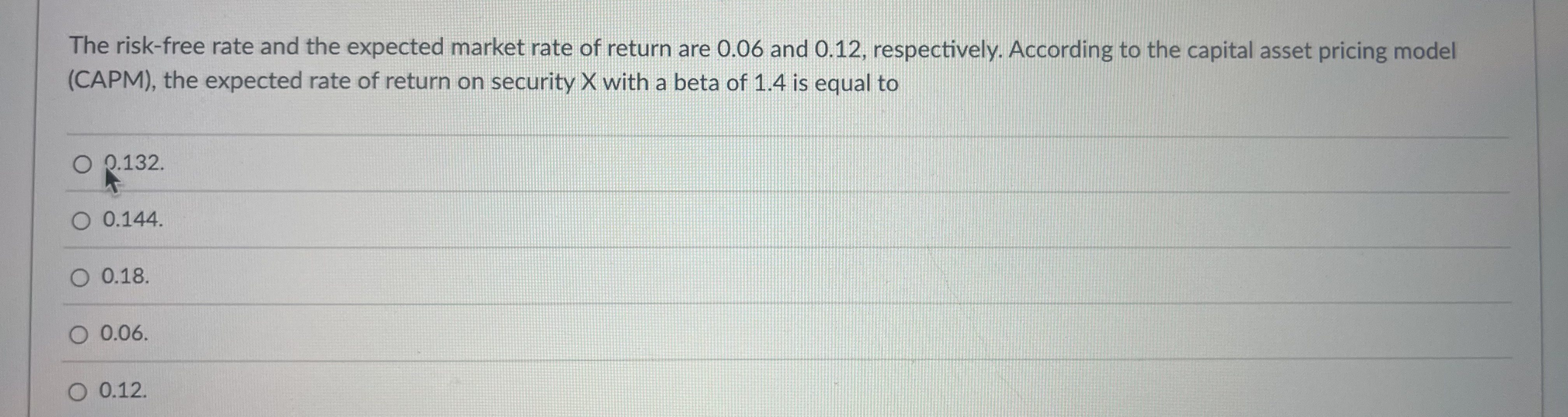 In an efficient market, one cannot make money. security prices are